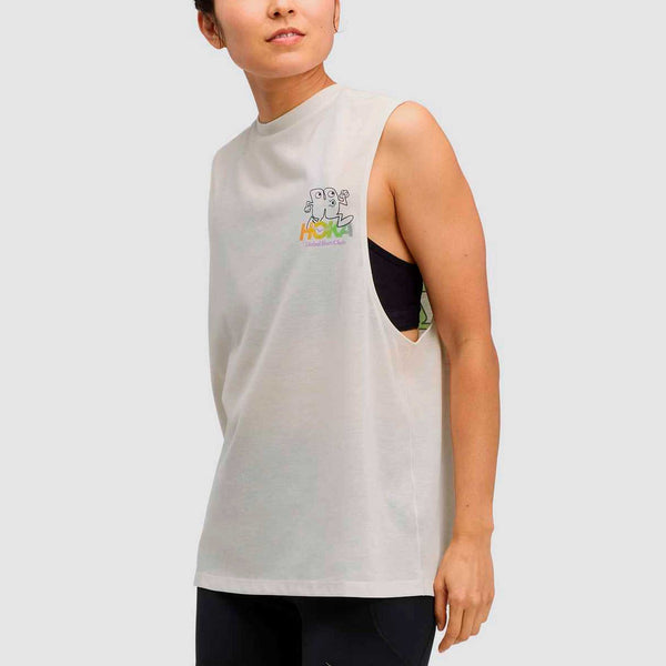 HOKA Global Run Day Sleeveless Tee Unisex