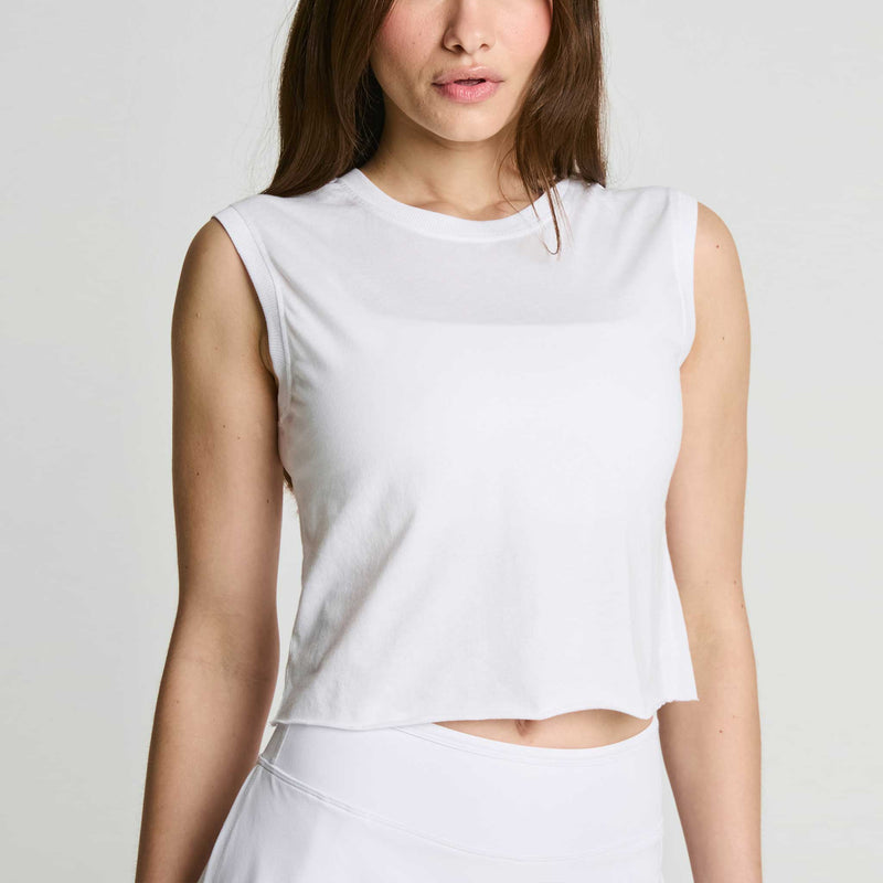 Year of Ours Cropped Model Muscle Women's