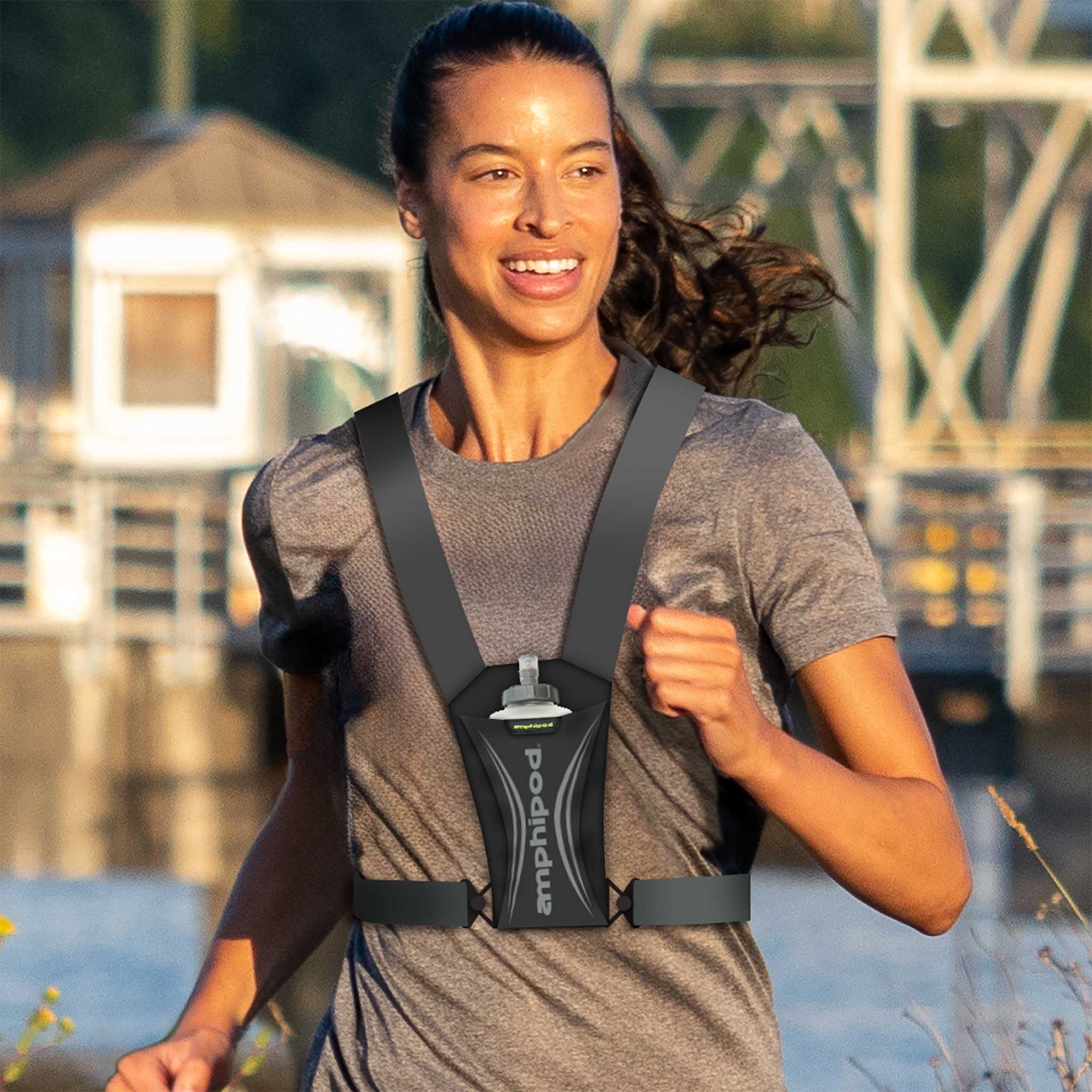 Amphipod Harmony Hydration Vest with 355mL Flask