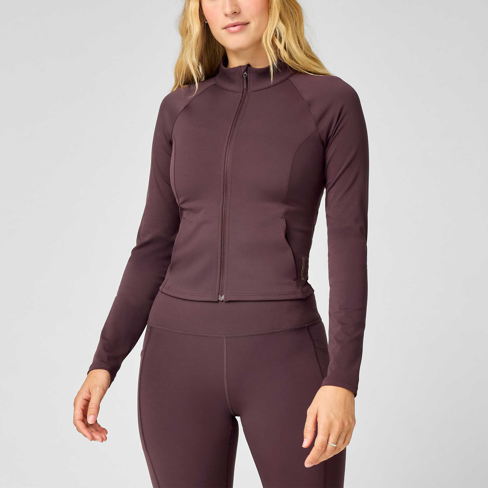 Brooks Movement Fitted Crop Jacket Women's