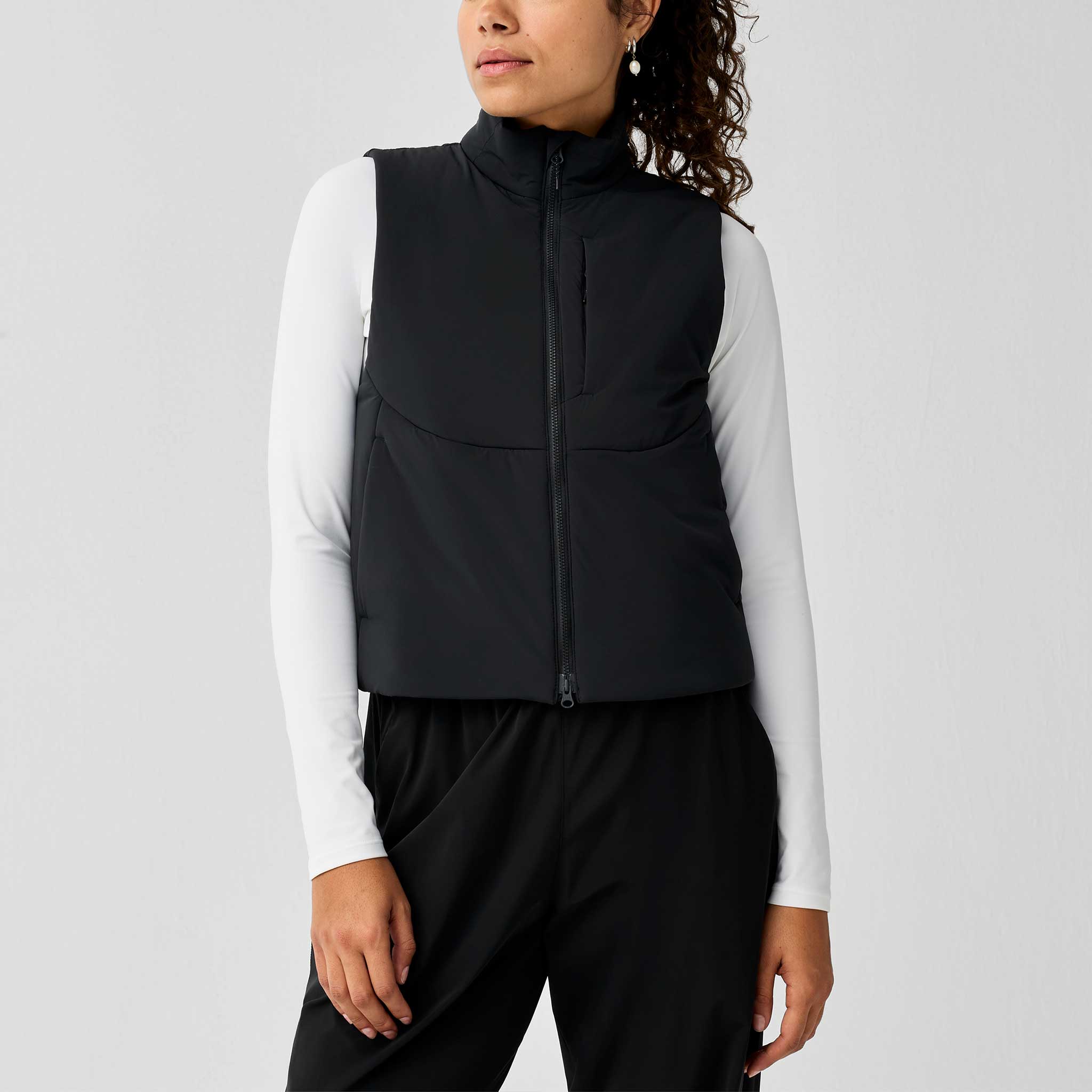 Brooks Movement Insulated Crop Vest Women's