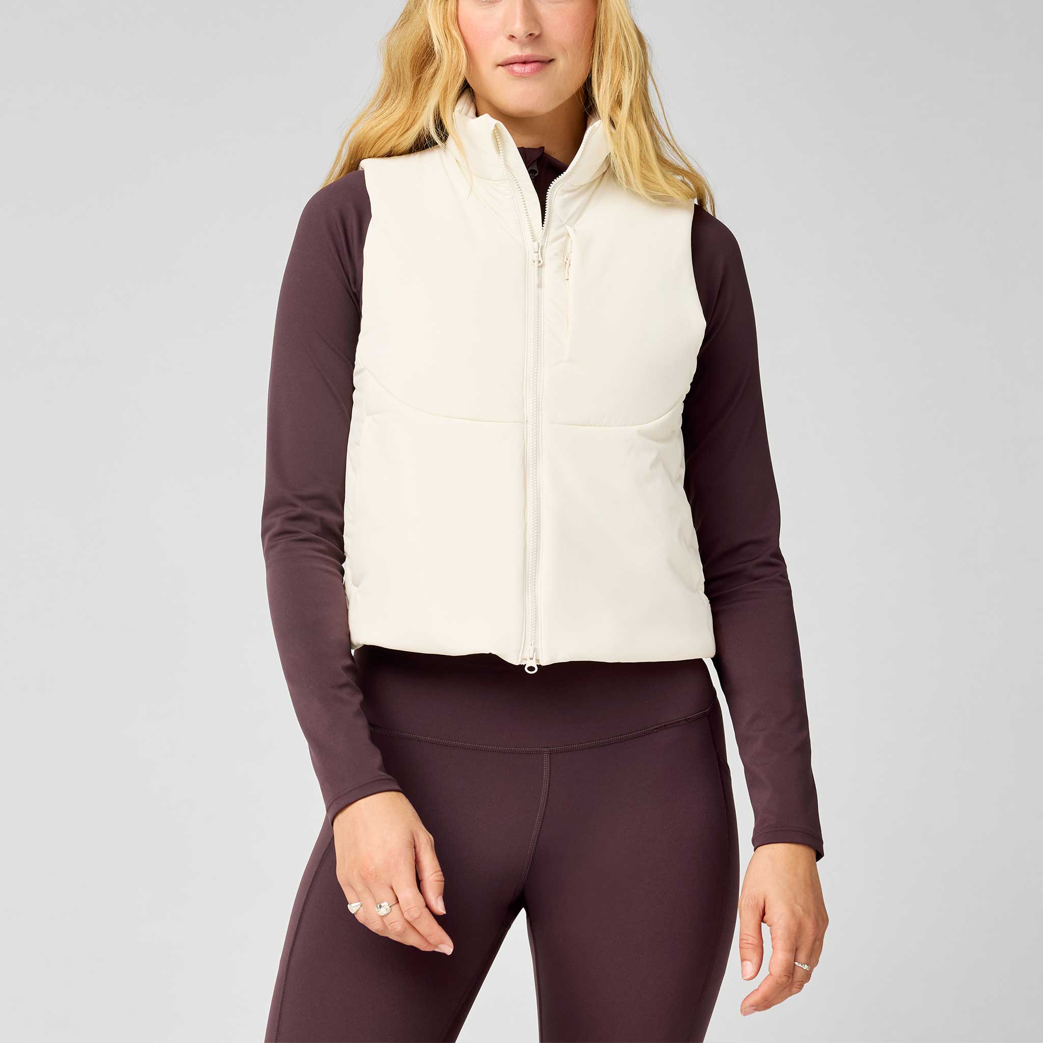 Brooks Movement Insulated Crop Vest Women's