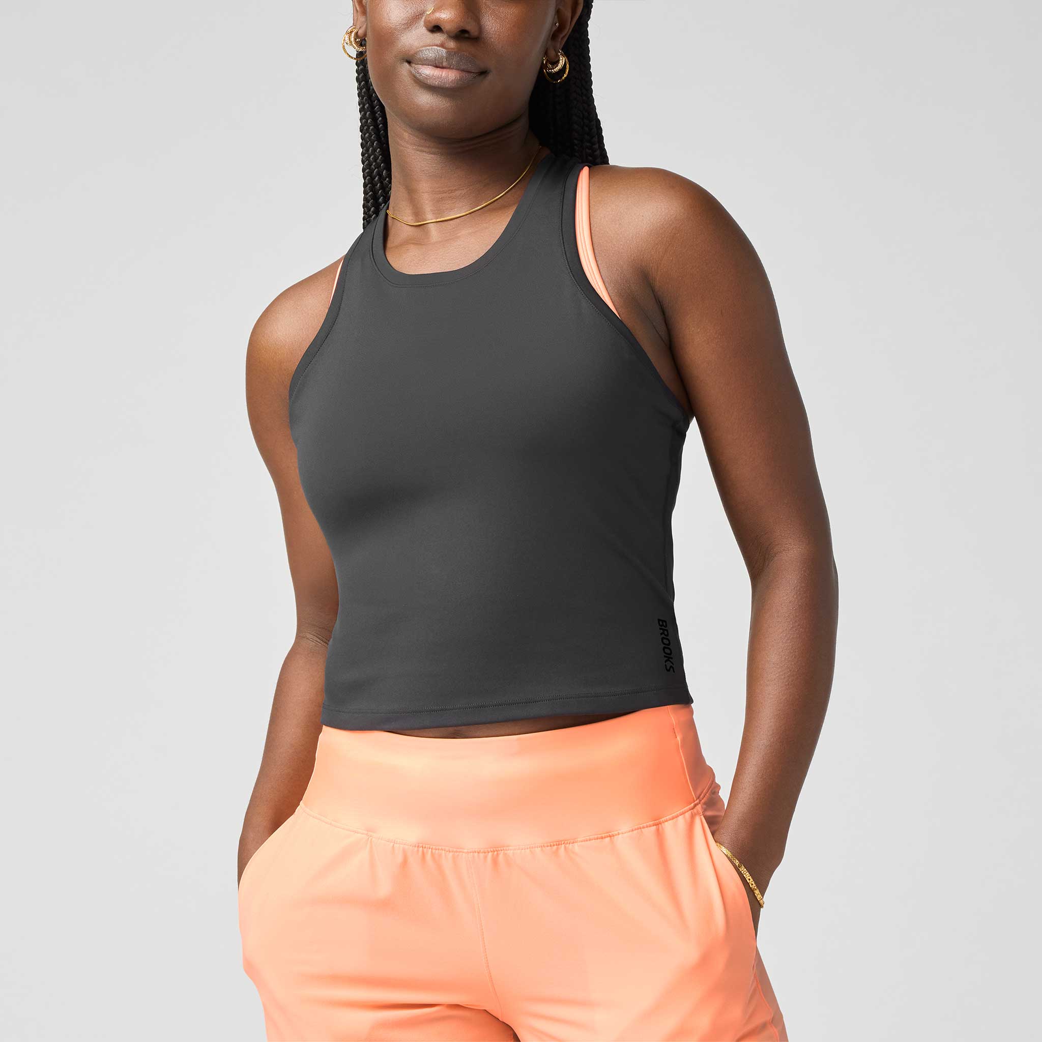 Brooks Dash Crop Tank Women's