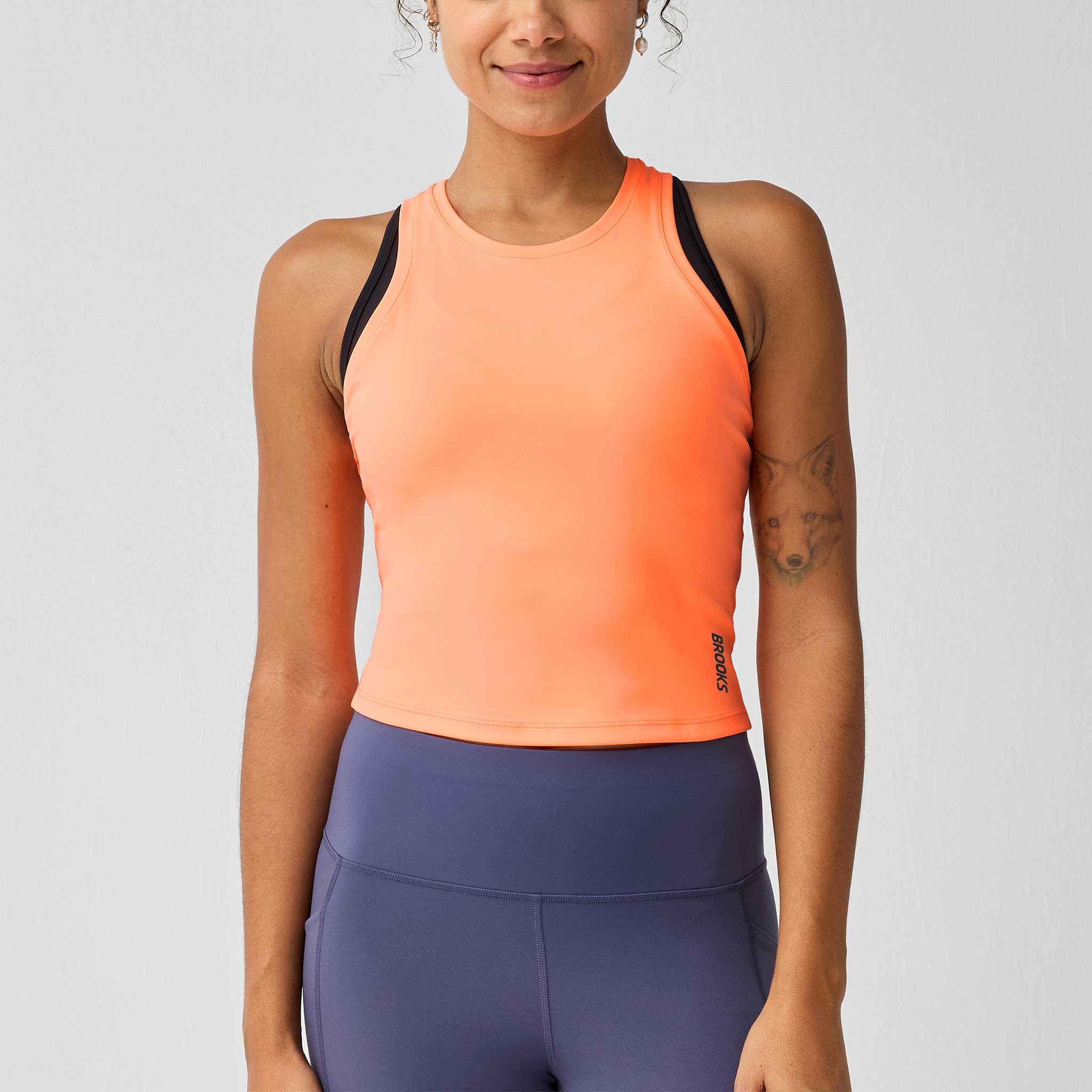 Brooks Dash Crop Tank Women's