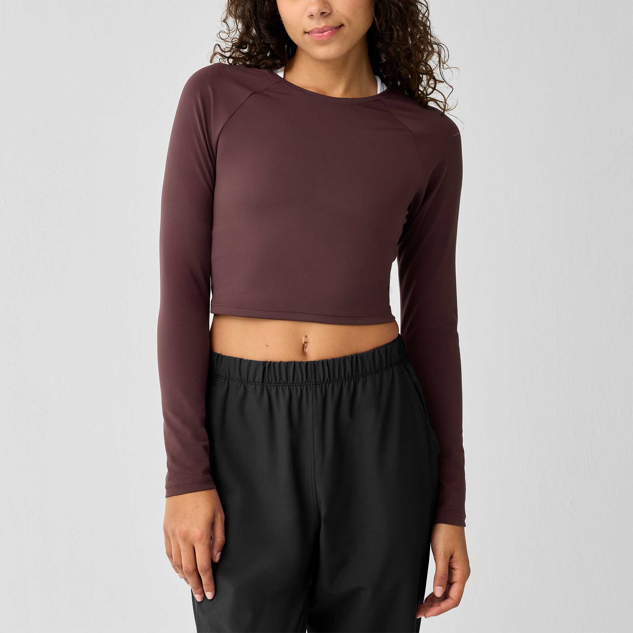 Brooks Luxe Crop Long Sleeve Women's