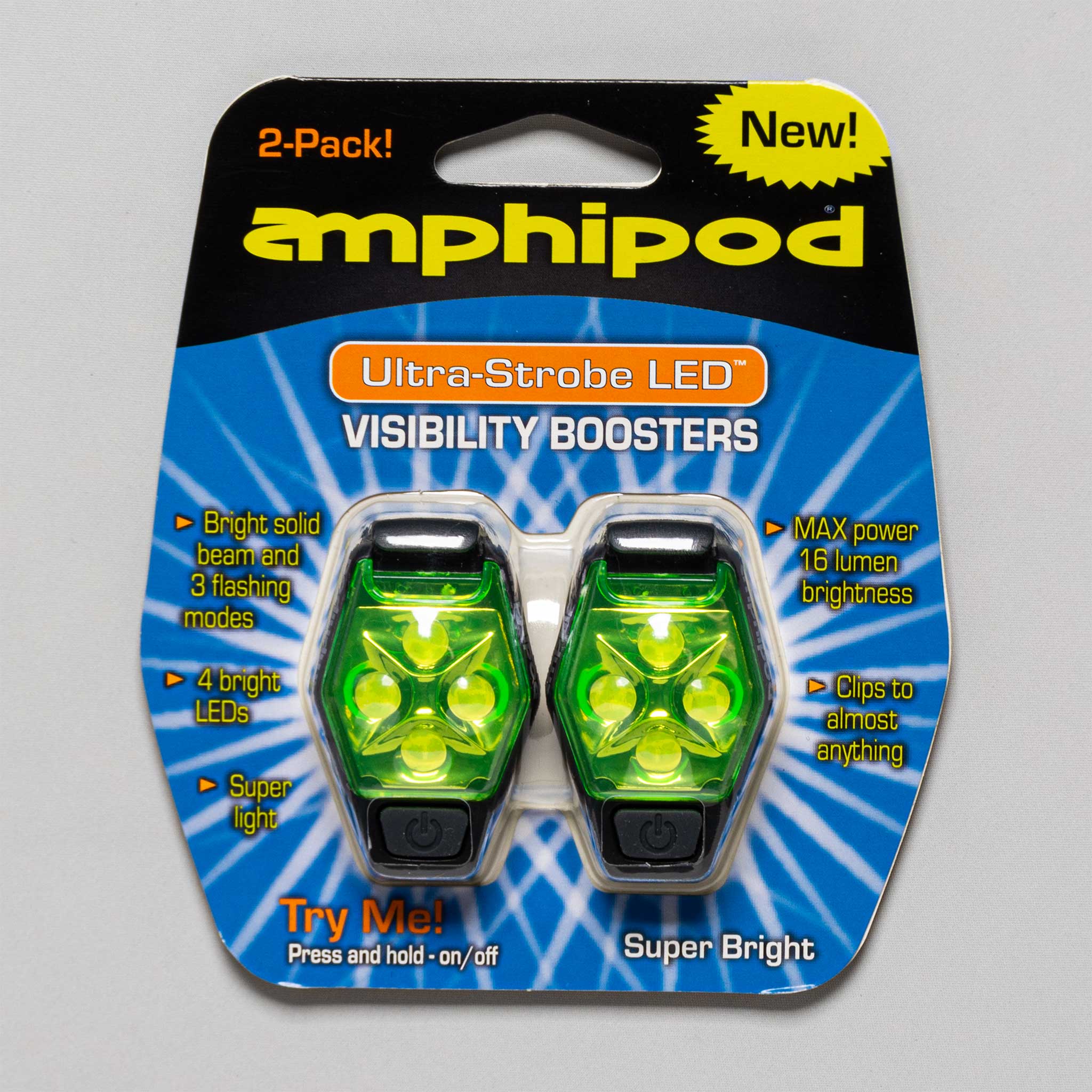 Amphipod Ultra-Strobe LED Clip Light 2-Pack