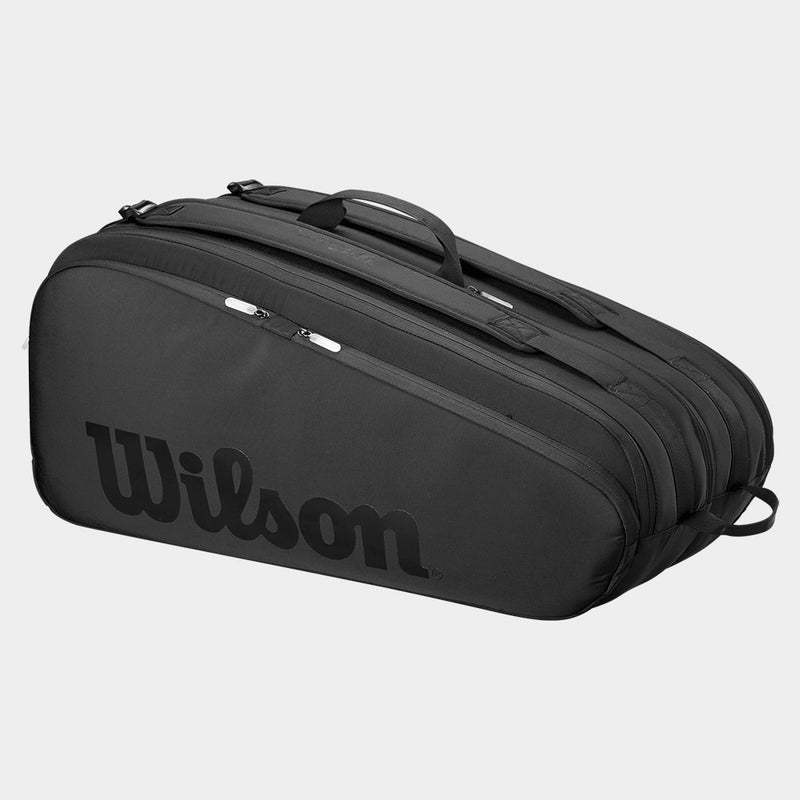 Wilson Tour 12 Pack Noir Black