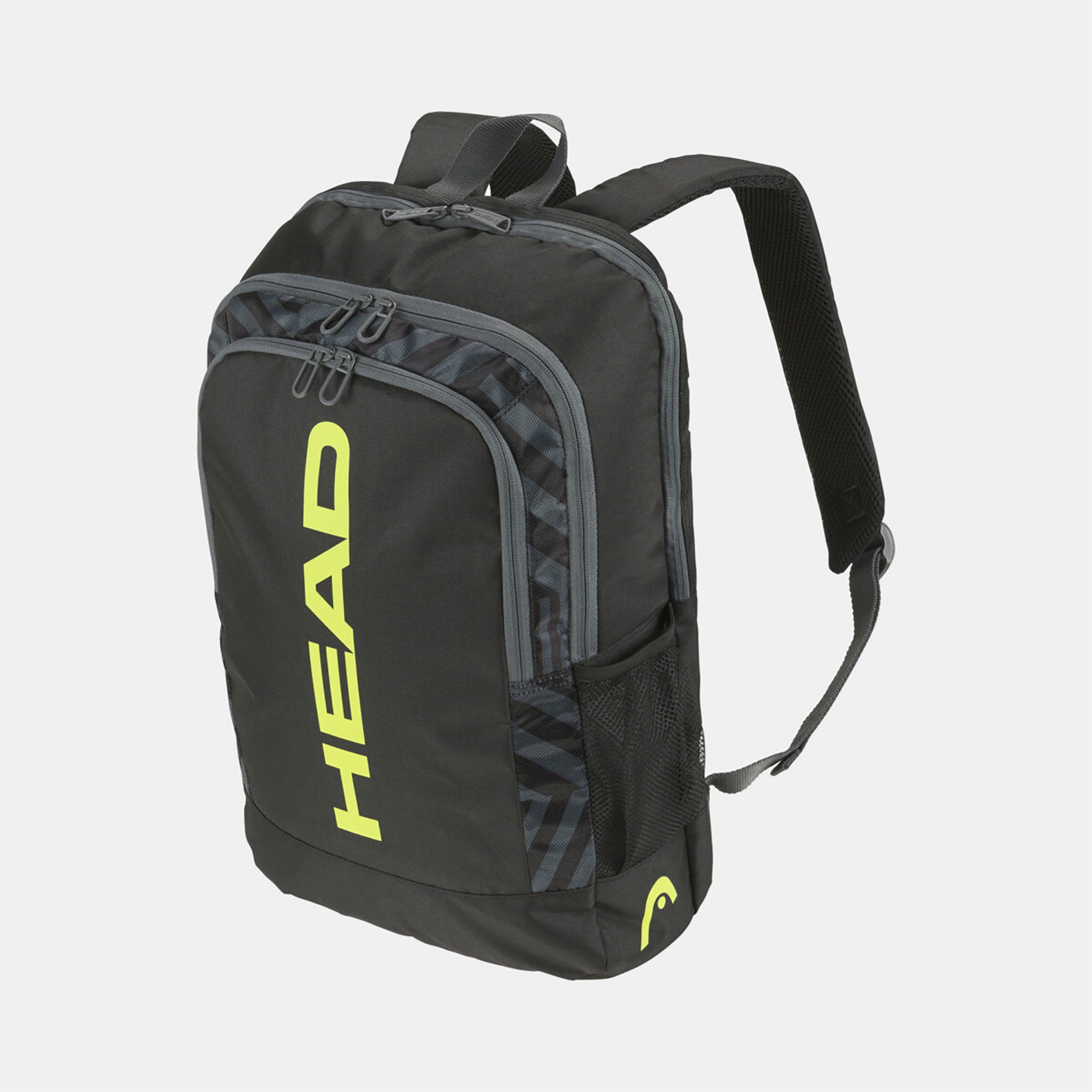 HEAD Base Backpack 17L Black/Neon Yellow