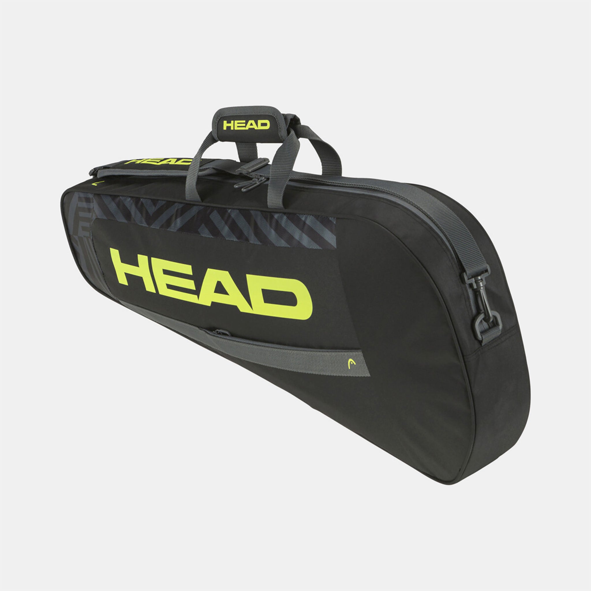 HEAD Base Racquet Bag S Black/Neon Yellow