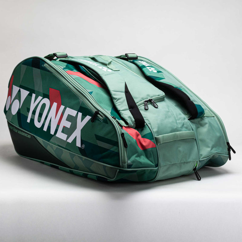 Yonex Pro 12 Pack Racquet Bag Olive Green