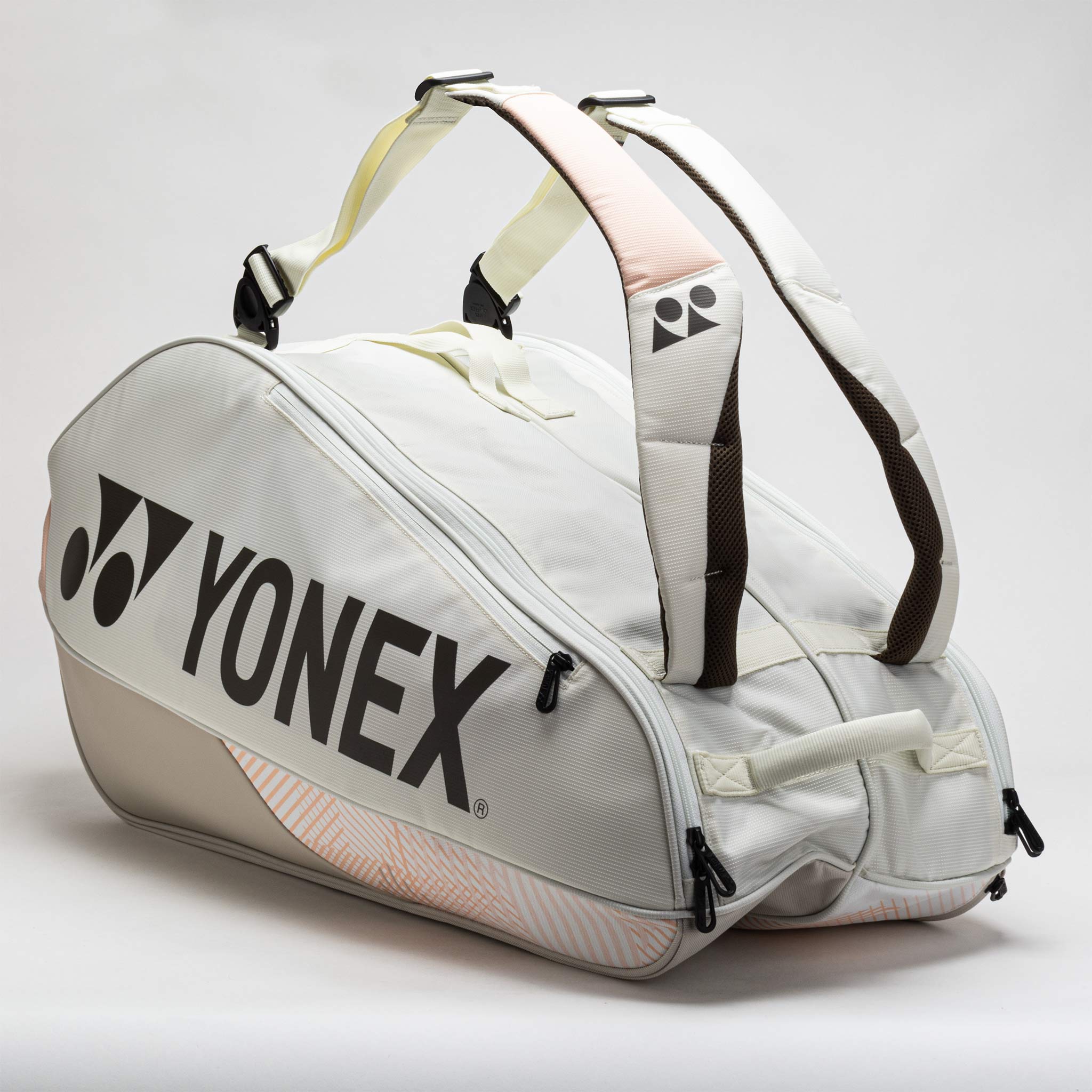 Yonex Pro Racquet Bag 6 Pack Sand Beige