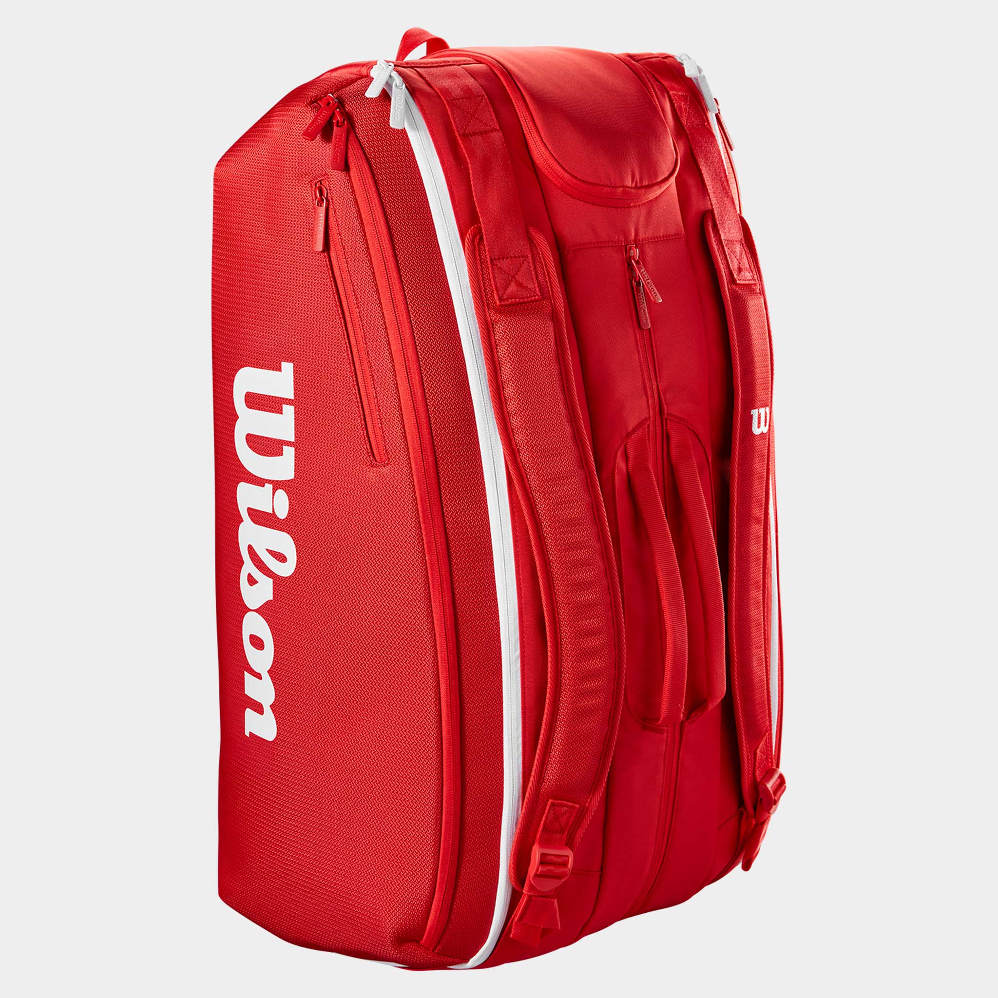 Wilson Super Tour 15 Pack Red 2025 – Holabird Sports