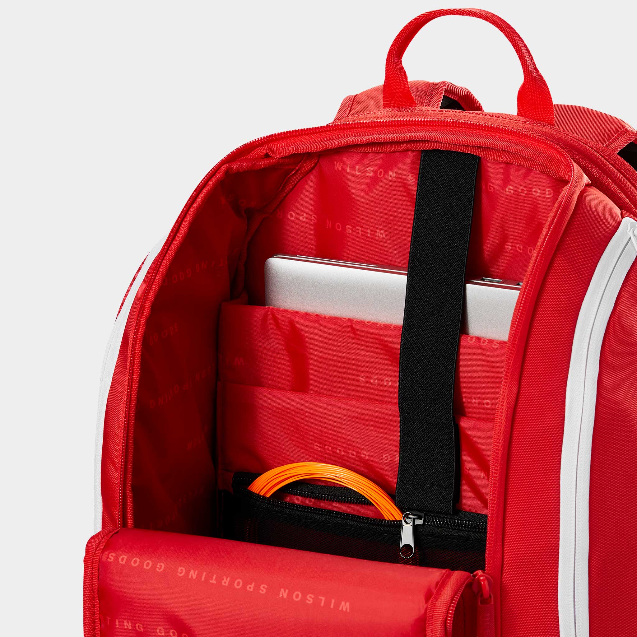 Wilson Super Tour Backpack Red 2025 – Holabird Sports