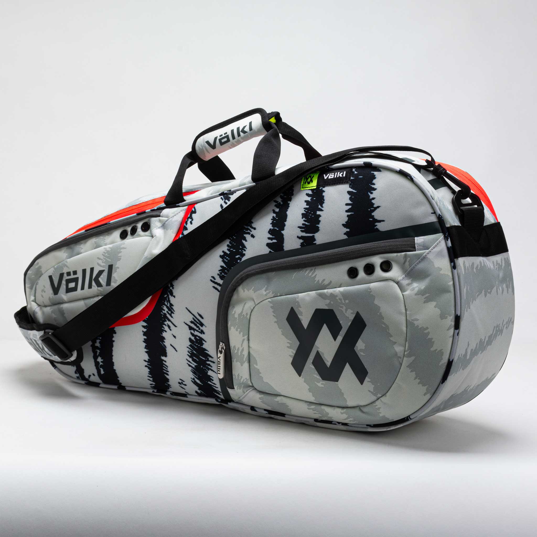 Volkl Zebra Pro Bag Ghost White/Black/Lava