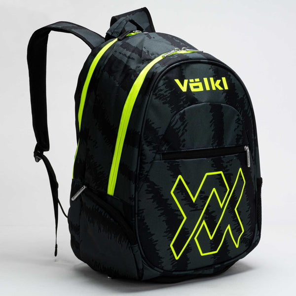 Volkl Zebra Team Backpack Black/Charcoal/Neon Yellow
