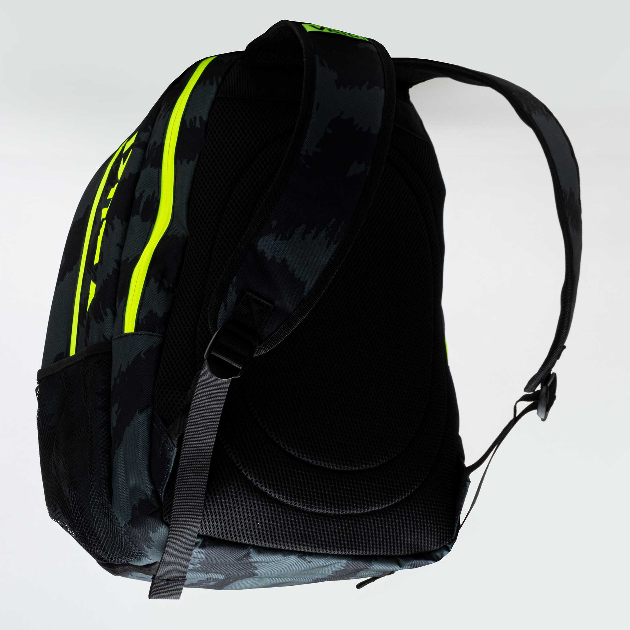 Volkl Zebra Team Backpack Black/Charcoal/Neon Yellow
