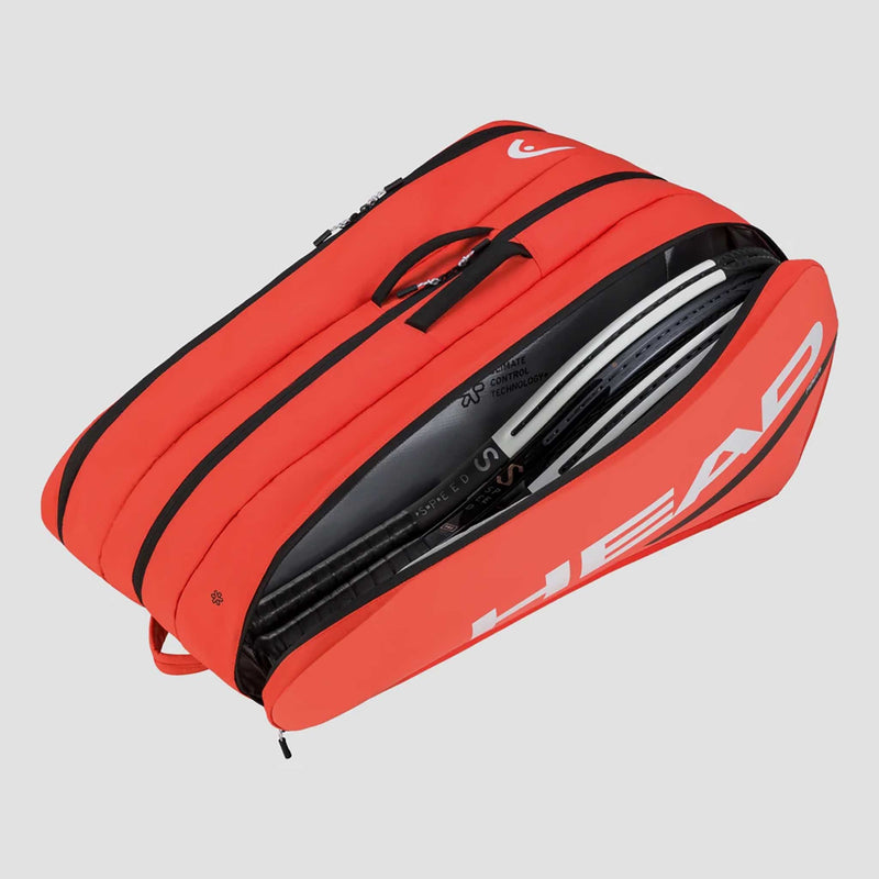 HEAD Tour Racquet Bag XL 12 Pack Fluo Orange
