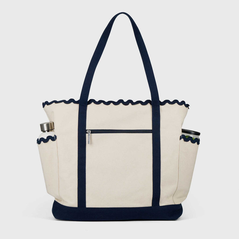 Ame & Lulu Scalloped Tennis Tote