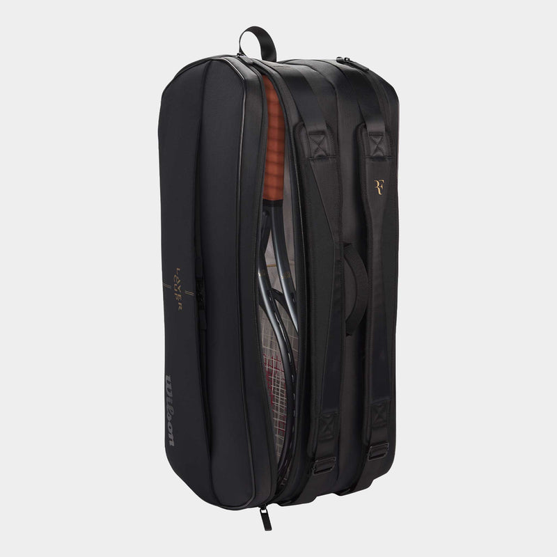 Wilson RF 01 Tournament Tennis Bag 9 Pack Laver Cup 2025 Black