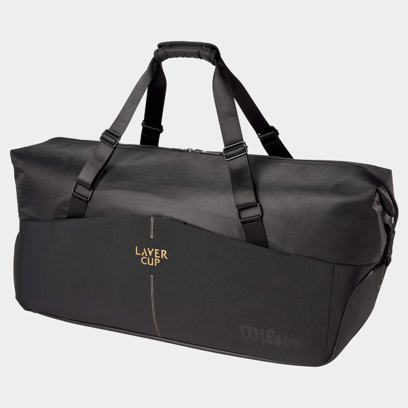 Wilson RF 01 Practice Tennis Duffel 6 Pack Laver Cup 2025 Black
