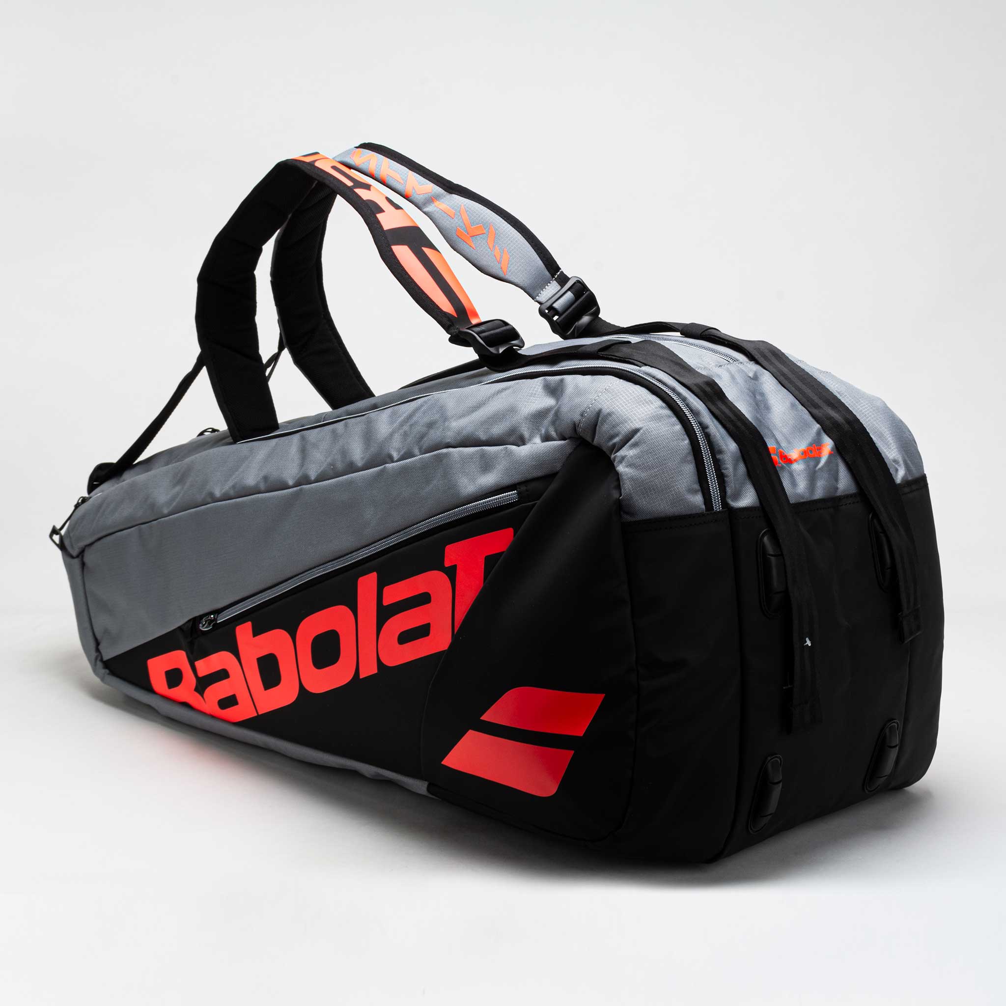 Babolat Pure Strike 6 Racquet Holder Bag Carbon Grey