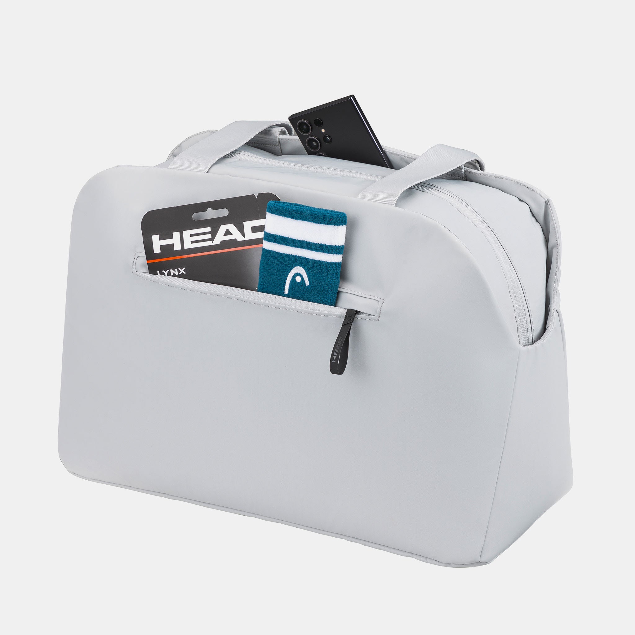 HEAD スポーツバックパック グレー/イエロー ラケット収納可」ヘッド(HEAD) 2024 BASE べーズ 17L バックパック