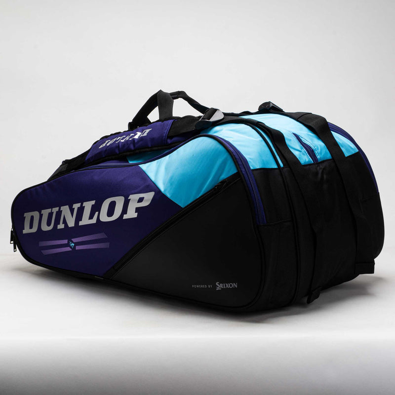 Dunlop FX Performance 12 Racket Bag Black/Blue