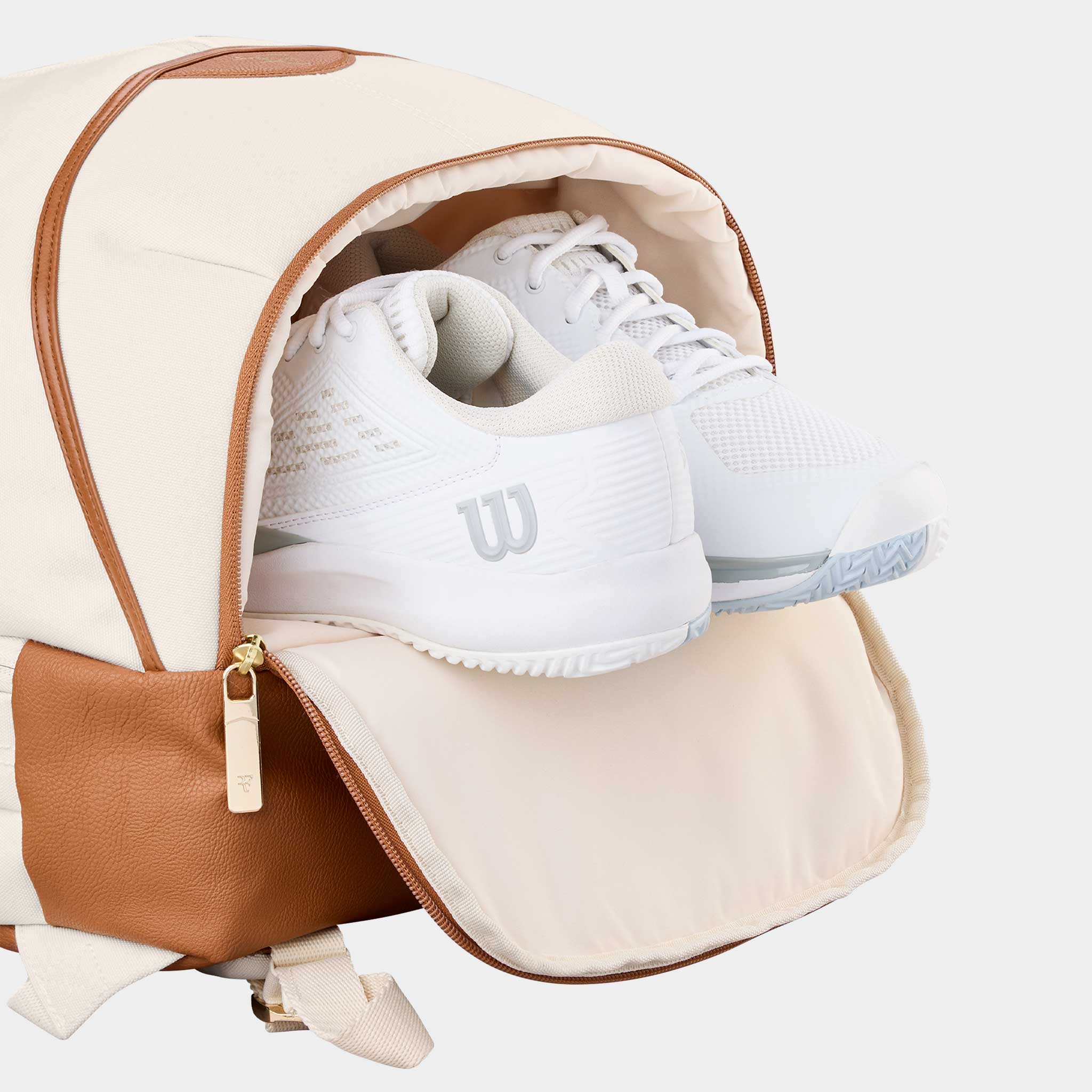 Wilson RF Lawn Collection Tennis Backpack Cream