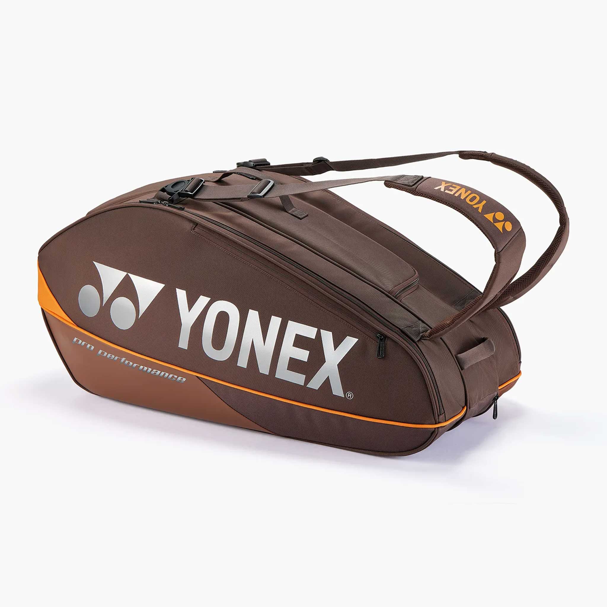 Yonex Pro 9 Pack Racquet Bag Espresso Brown