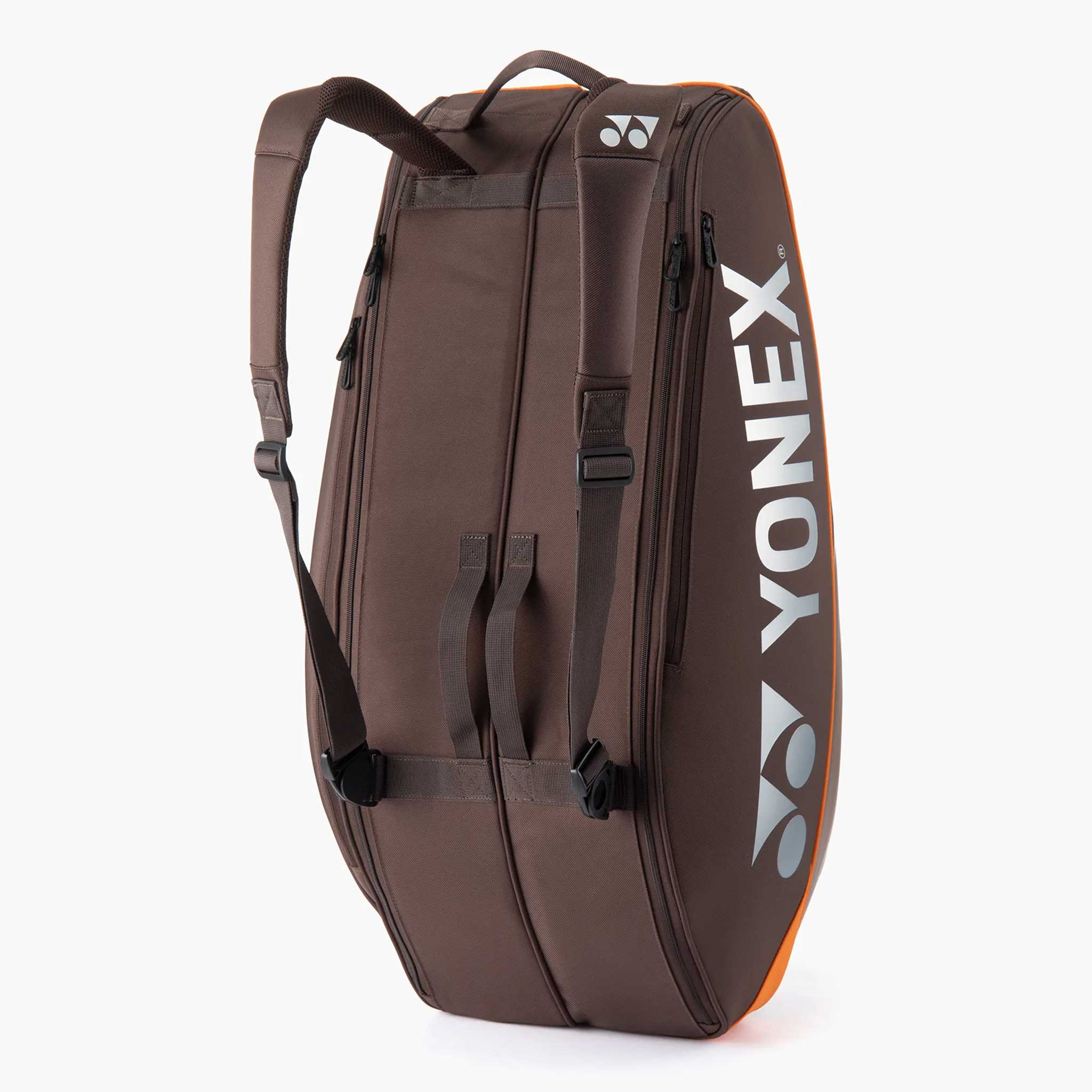 Yonex Pro 6 Pack Racquet Bag Espresso Brown