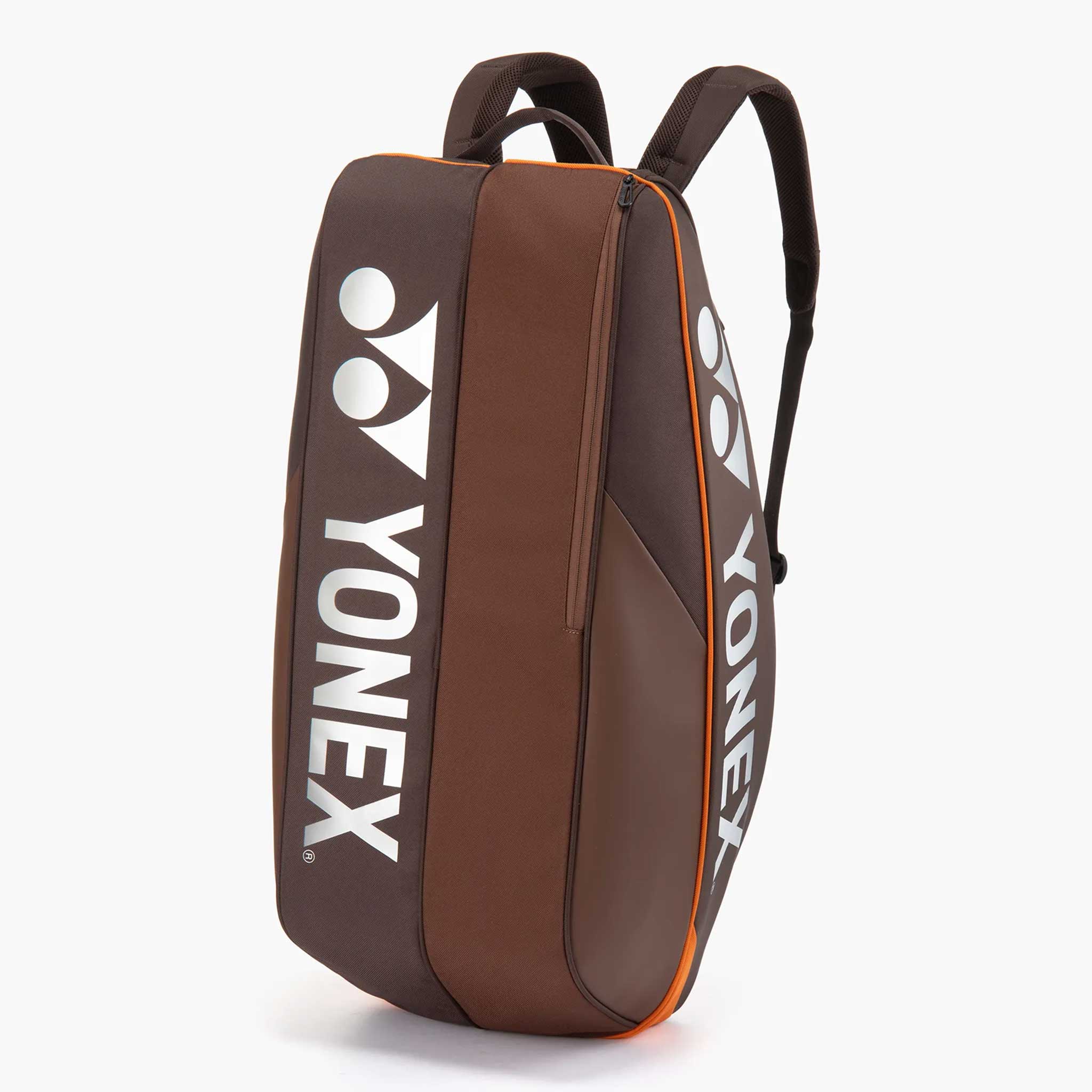 Yonex Pro 6 Pack Racquet Bag Espresso Brown