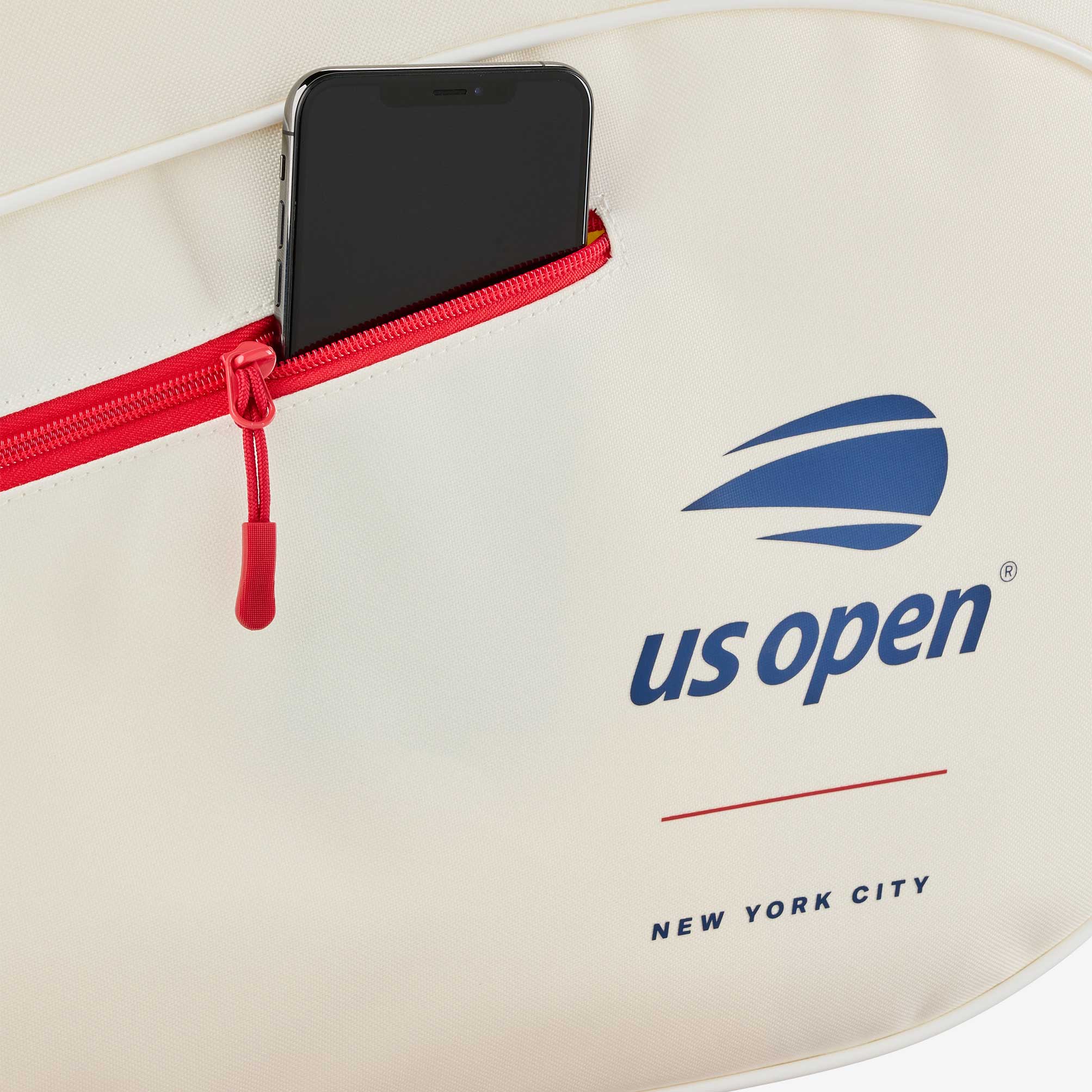 Wilson US Open 2026 Team Racket Bag 3 Pack White