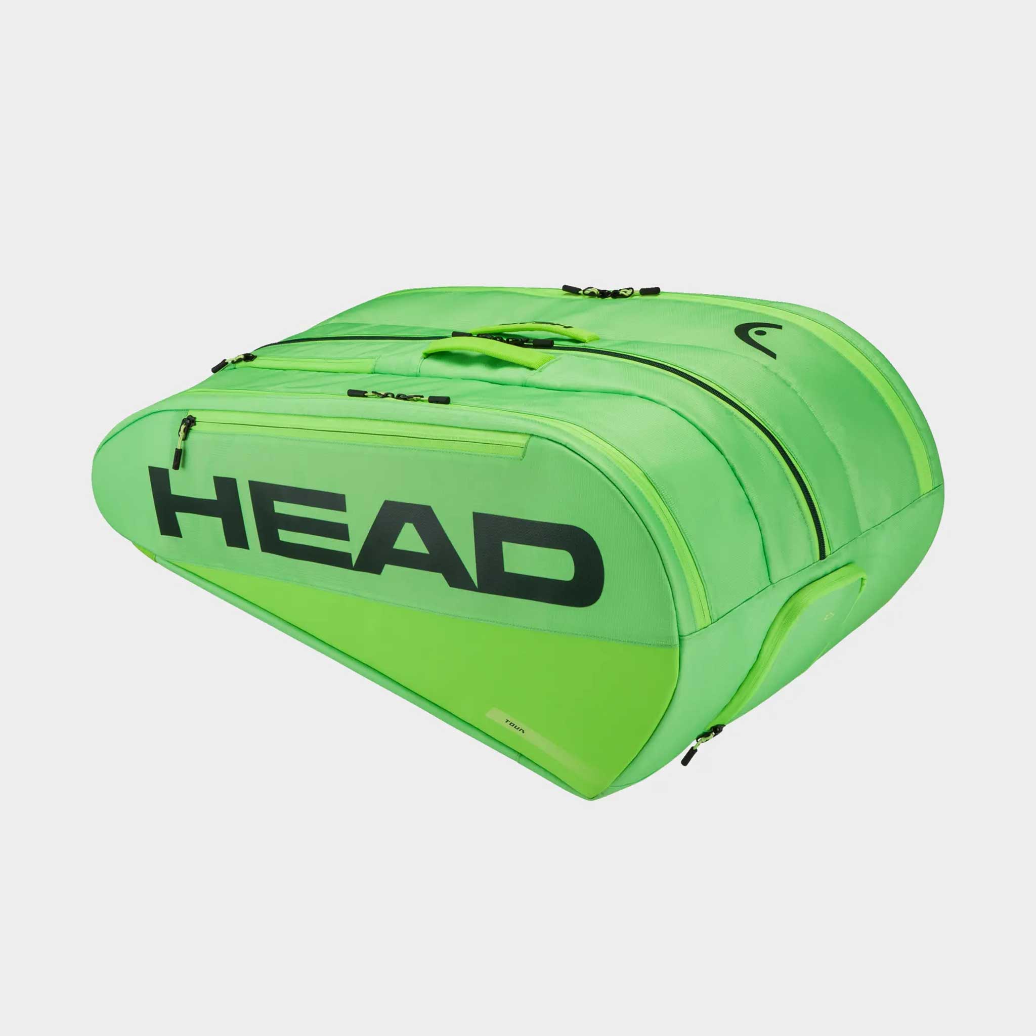 HEAD Tour Racquet Bag XL 12 Pack Slime Green
