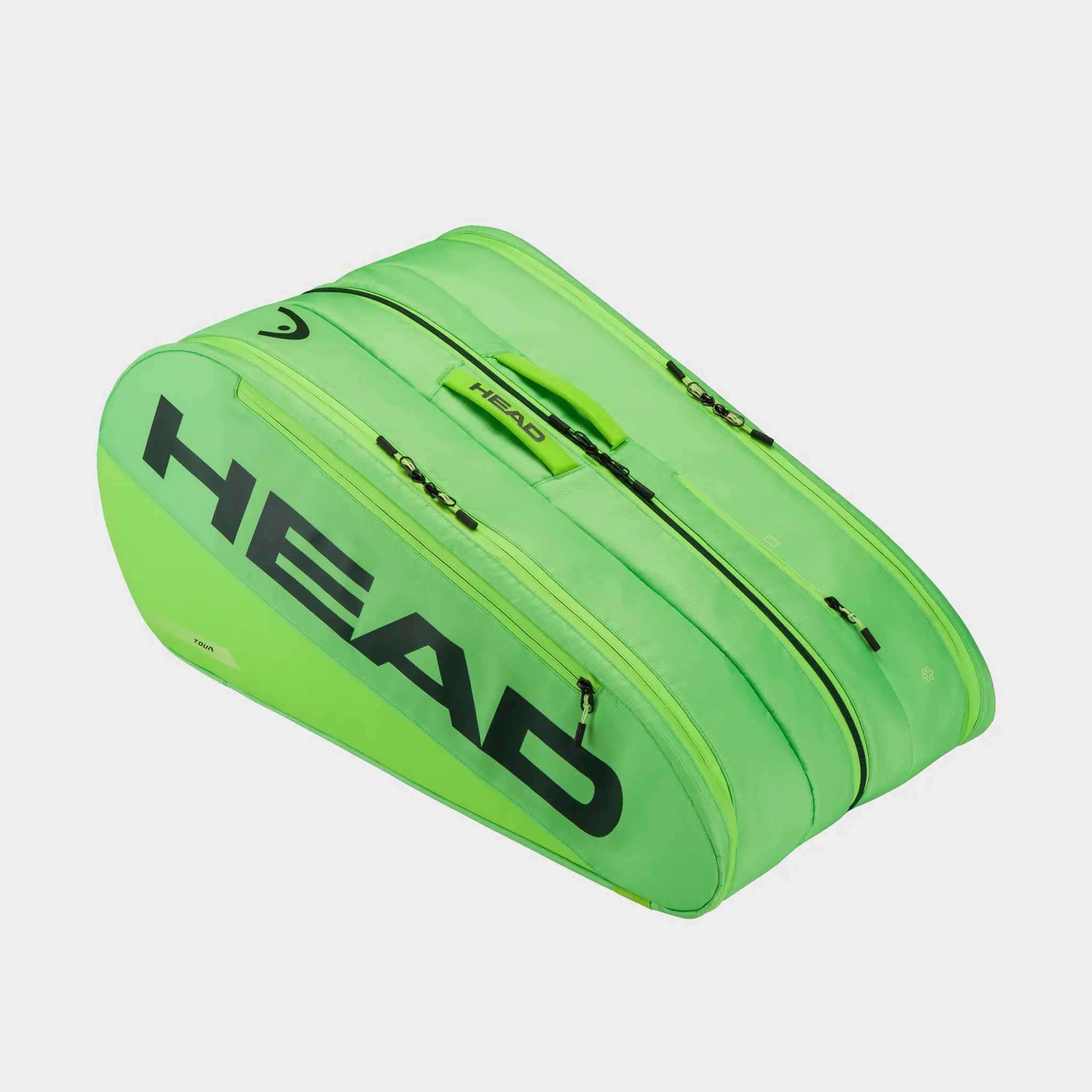 HEAD Tour Racquet Bag XL 12 Pack Slime Green