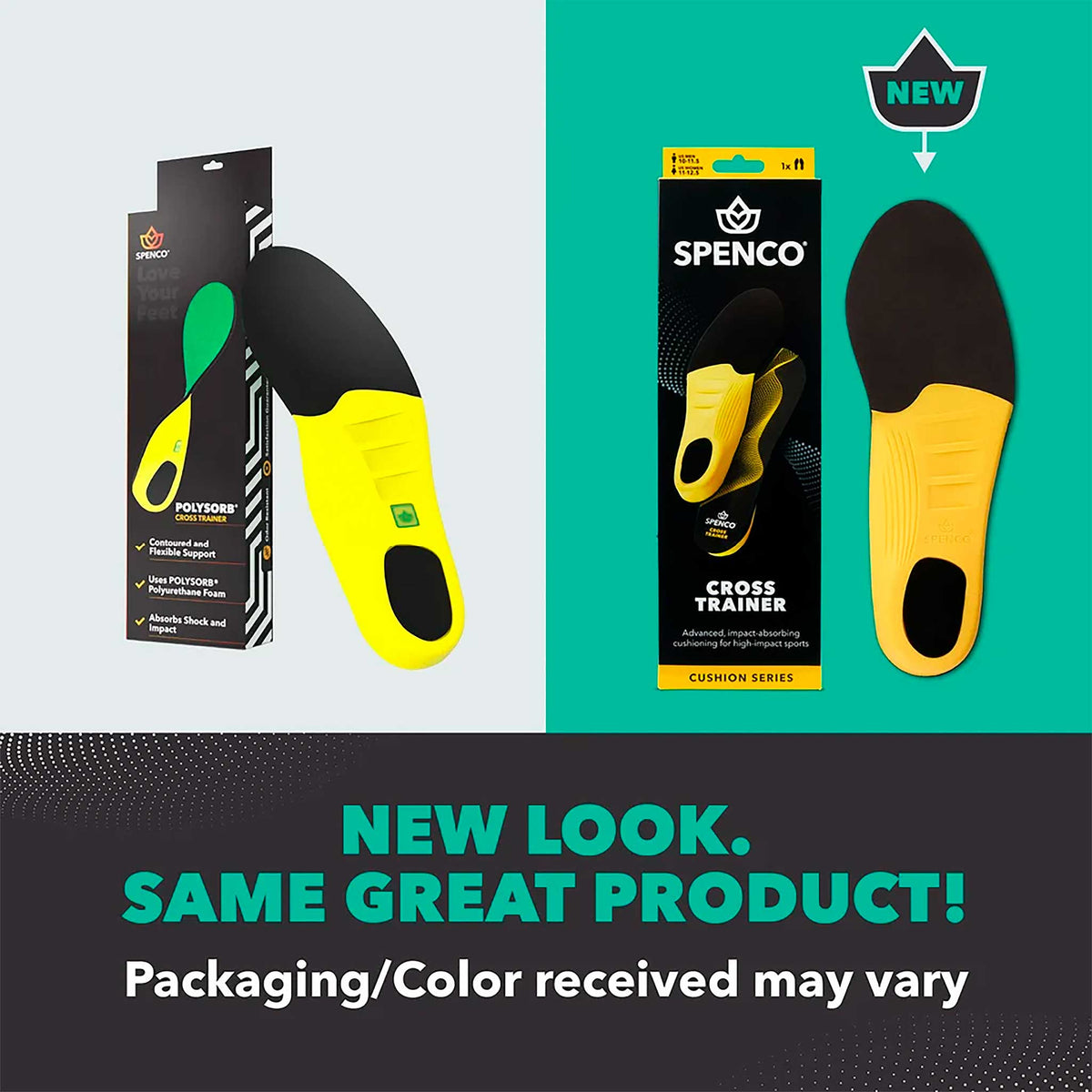 Spenco PolySorb Crosstrainer Insoles