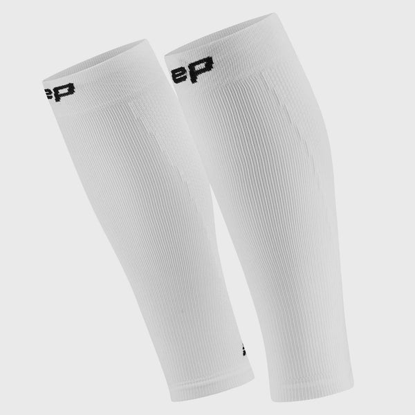 CEP Core Run 5.0 Compression Sleeves, White, Men