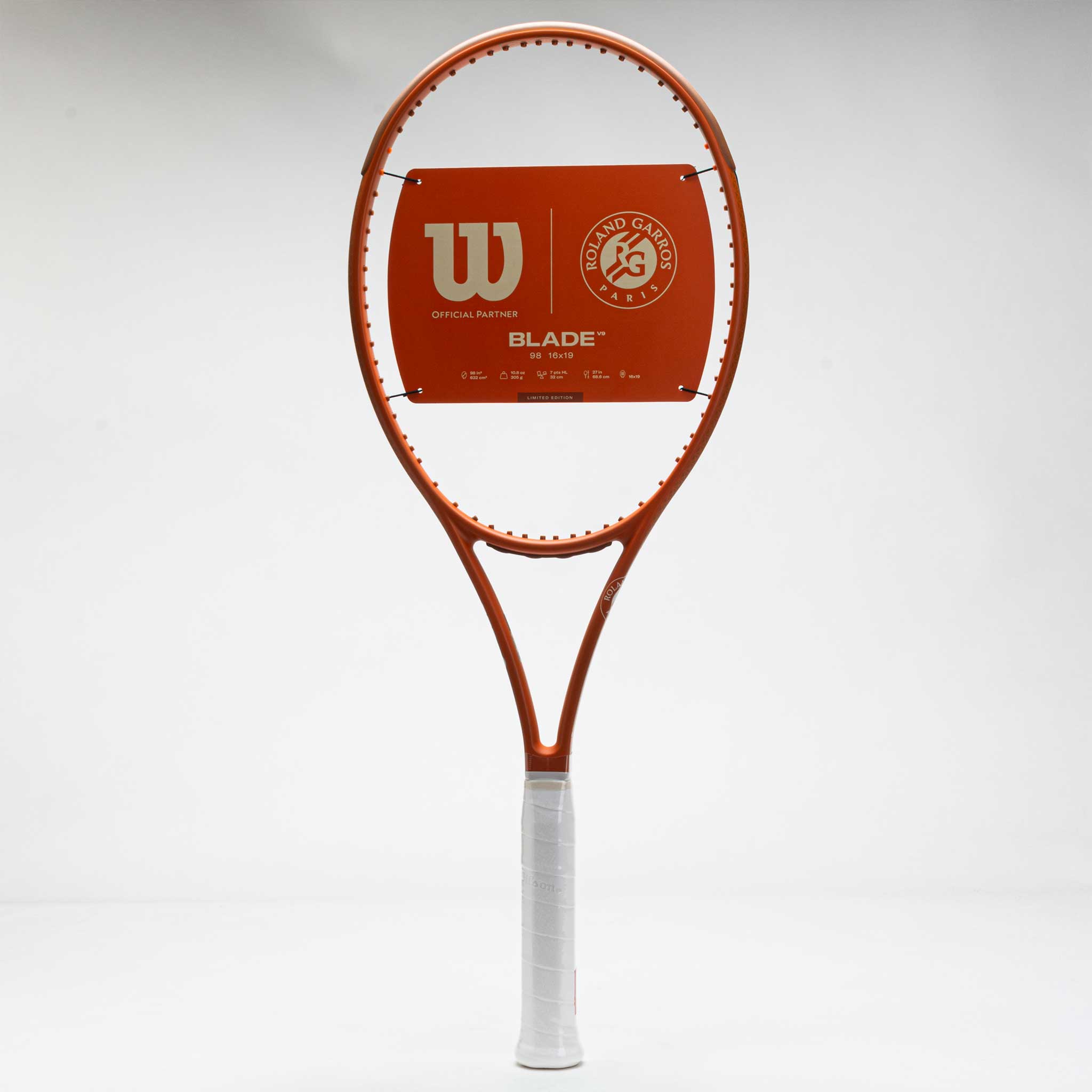 Wilson Blade 98 16x19 v9 Roland Garros 2025