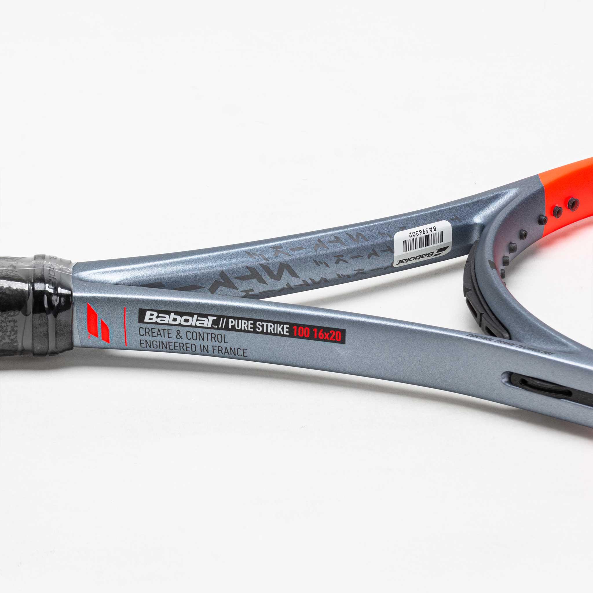 Babolat Pure Strike 100 16x20 Carbon Grey