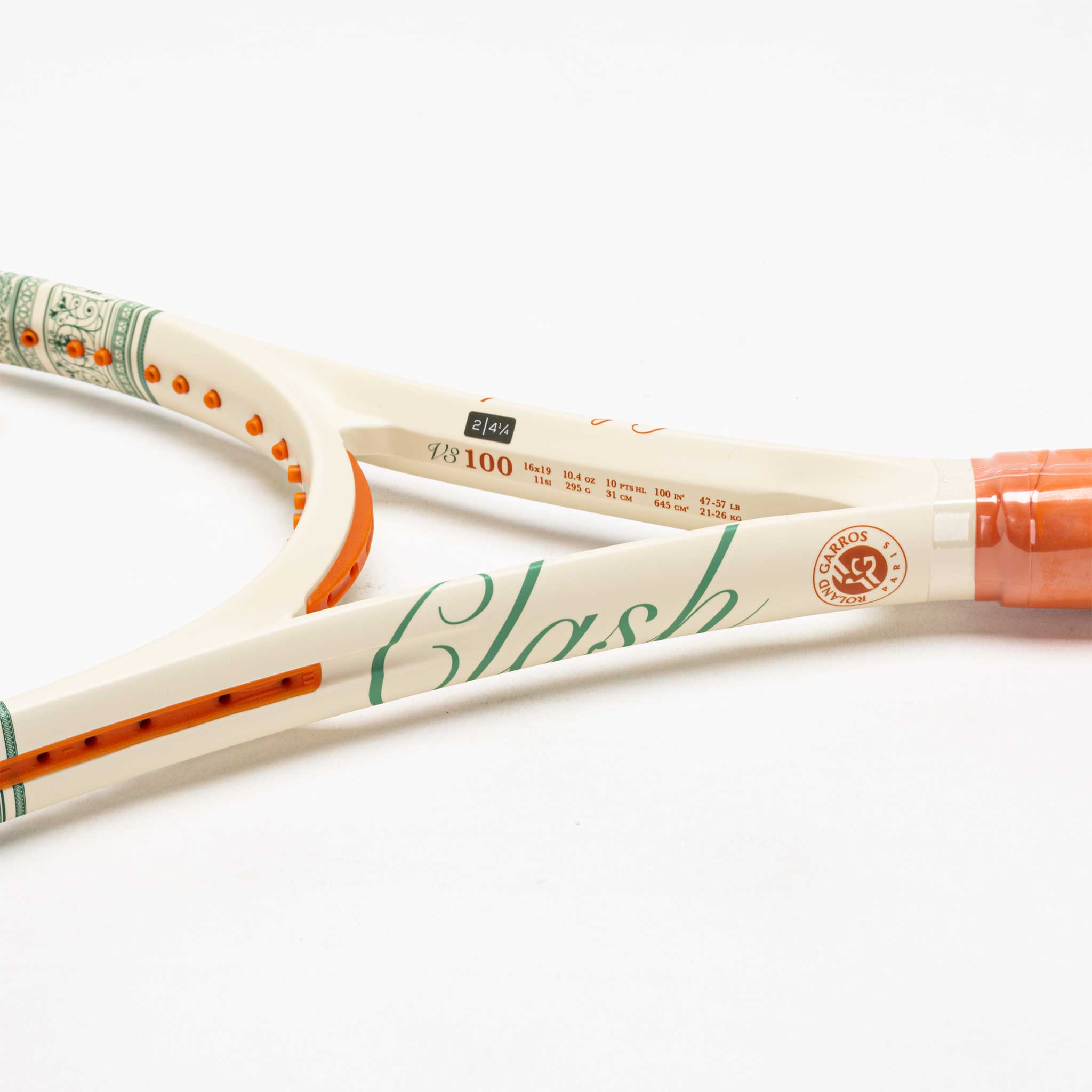 Wilson Clash 100 v3 Roland Garros 2026