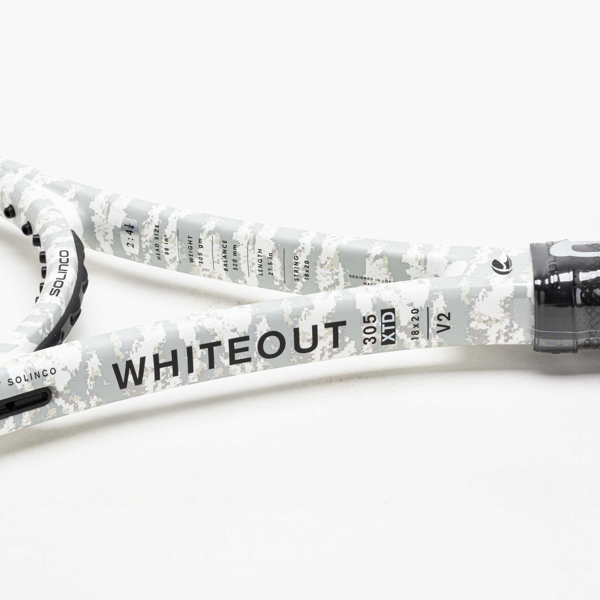 Solinco Whiteout v2 305 XTD 18x20 – Holabird Sports