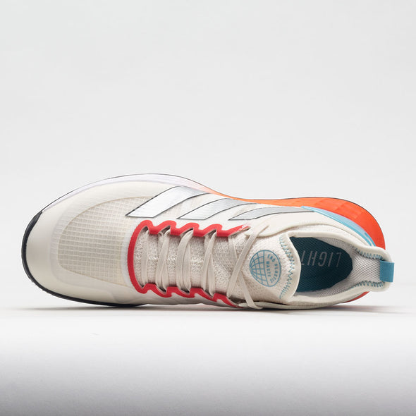 adidas adizero Ubersonic 4 Clay Men's Chalk White/Metallic/Blue
