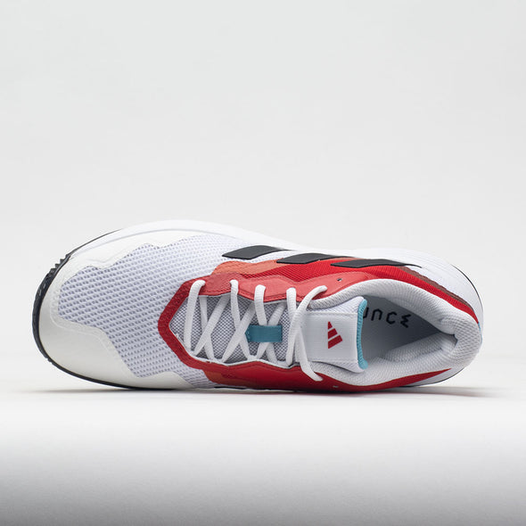 adidas CourtJam Control Men's White/Black/Better Scarlet