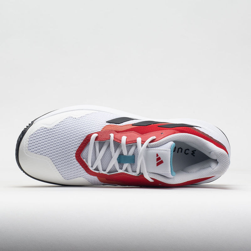 adidas CourtJam Control Men's White/Black/Better Scarlet