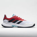 adidas CourtJam Control Men's White/Black/Better Scarlet