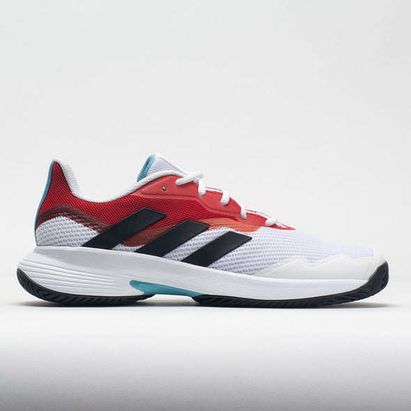 adidas CourtJam Control Men's White/Black/Better Scarlet