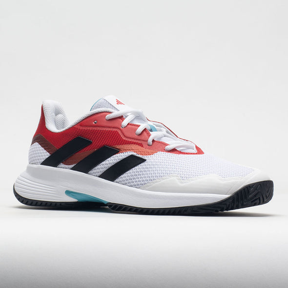 adidas CourtJam Control Men's White/Black/Better Scarlet