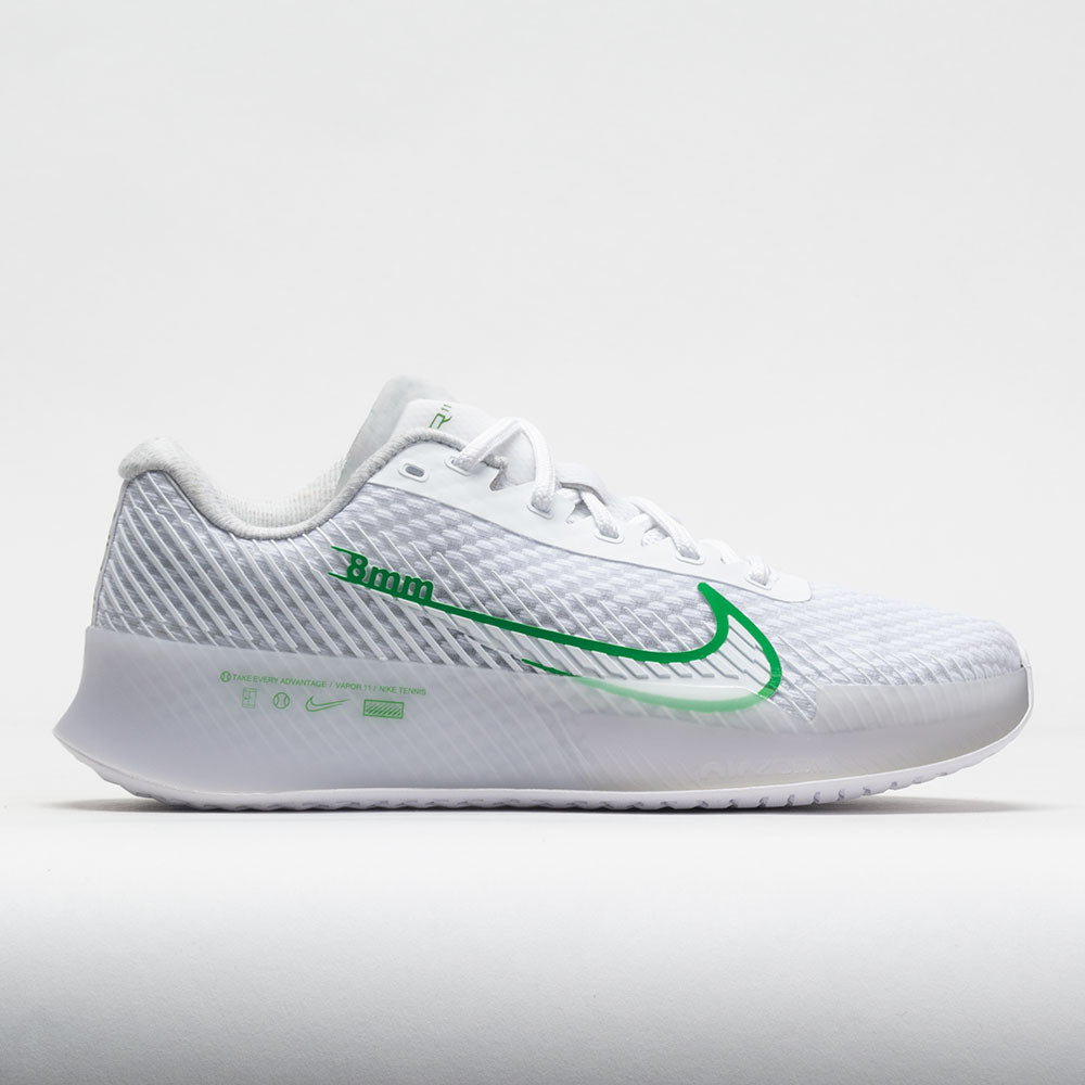 Abigarrado Granjero imperdonable Nike Zoom Vapor 11 Men's White/Kelly Green – Holabird Sports