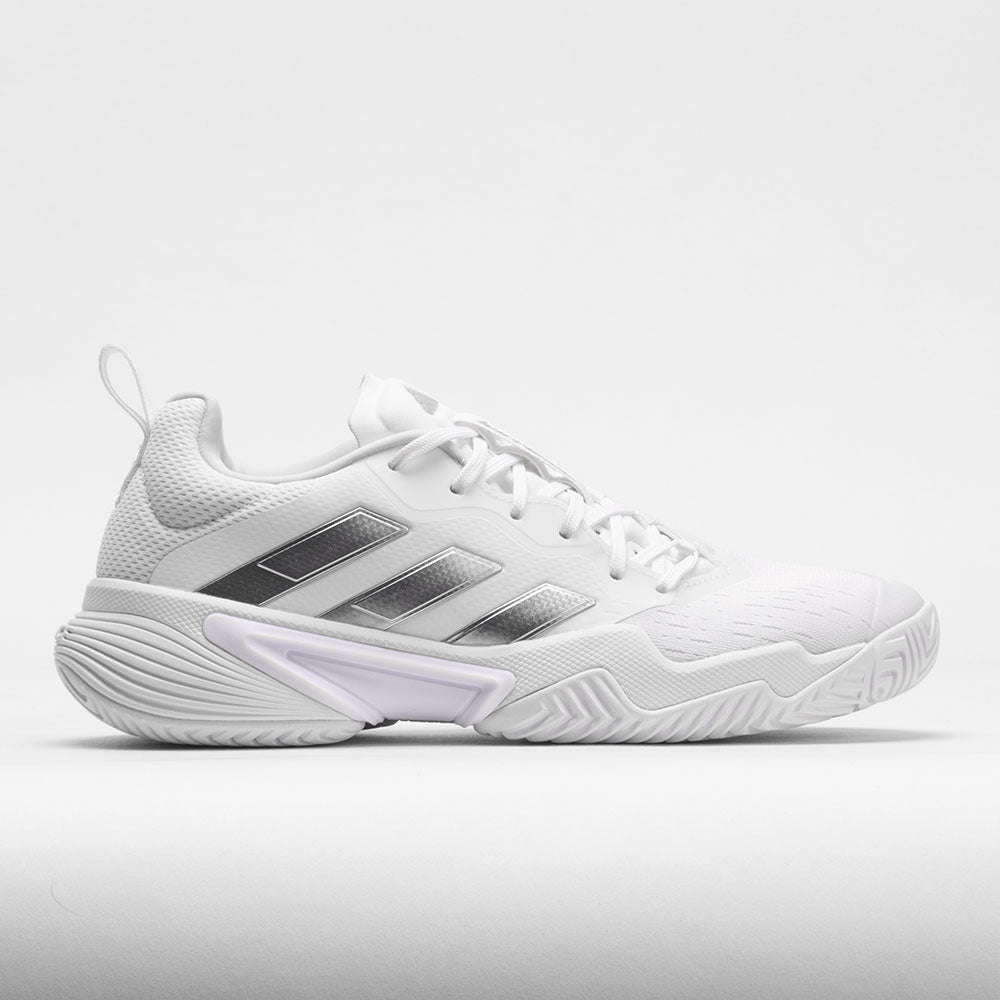 torneo Riego Por nombre adidas Barricade Women's White/Silver Met/Grey One – Holabird Sports