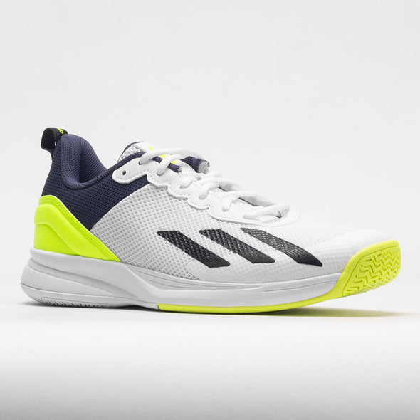 adidas CourtFlash Speed Men's White/Core Black/Lucid Lemon