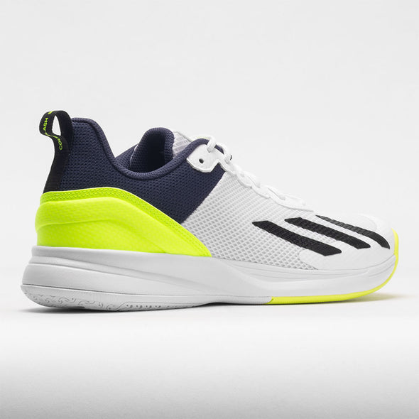 adidas CourtFlash Speed Men's White/Core Black/Lucid Lemon